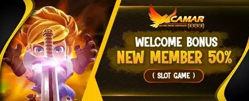 Bonus Selamat Datang Member Baru 50% promotion